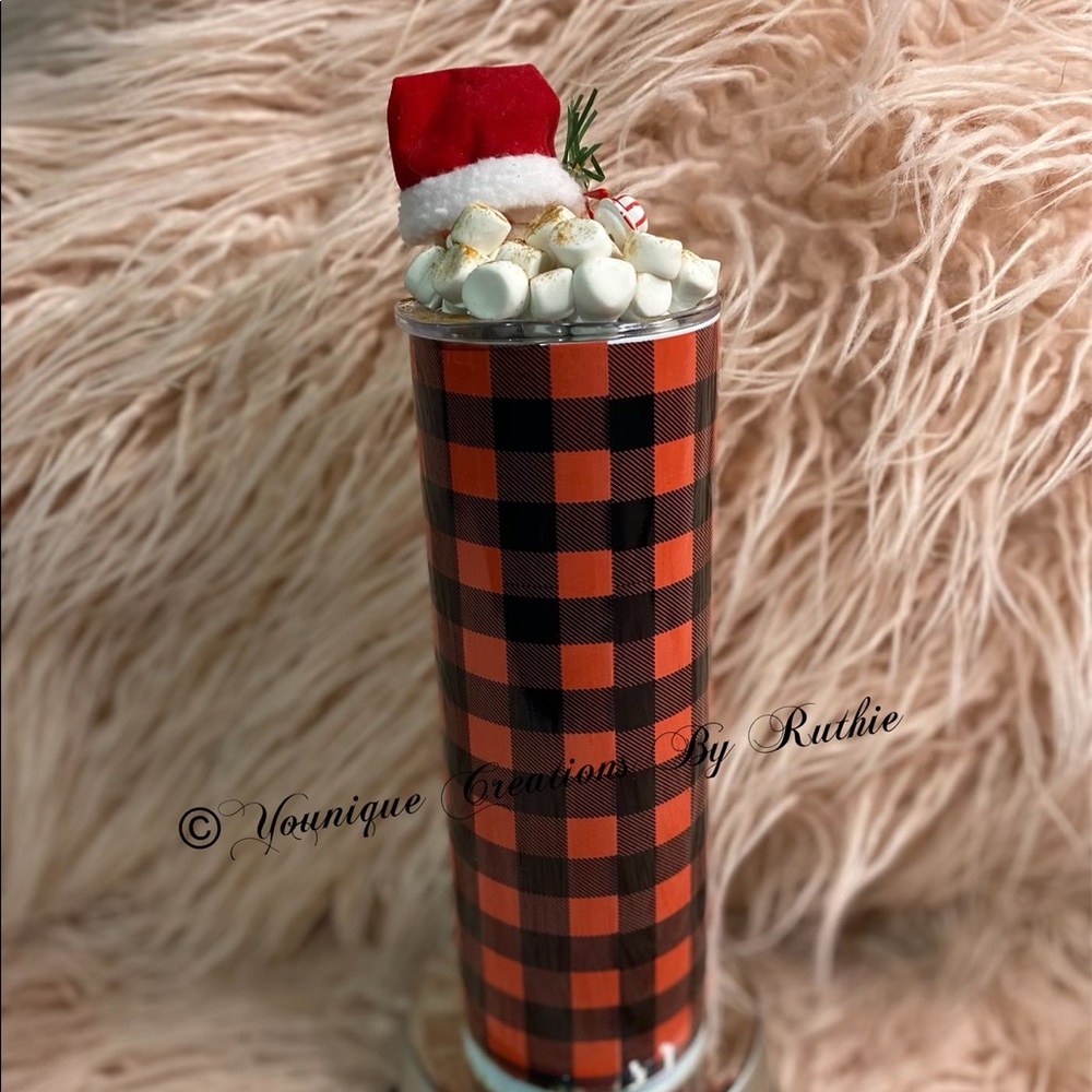 20oz Santa Tumbler - Picture 2 of 5